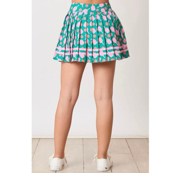 Peach Love California Polka Dot Mini Skirt - Picture 4 of 10